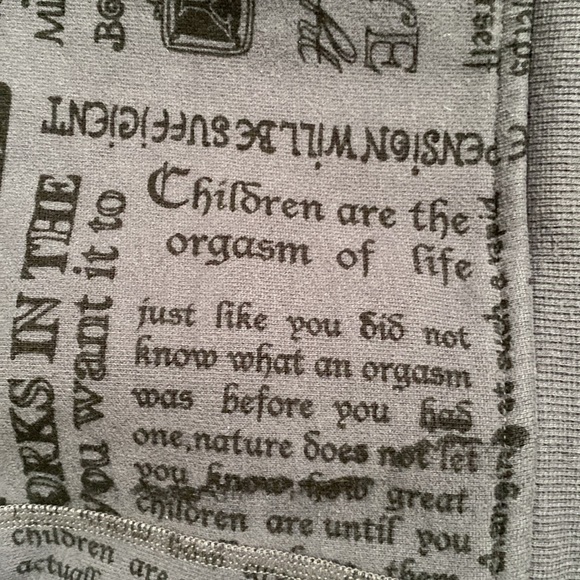 Lululemon Scuba hoodie size 4 manifesto print   zip up hoodie Sweatshirt - Picture 6 of 10